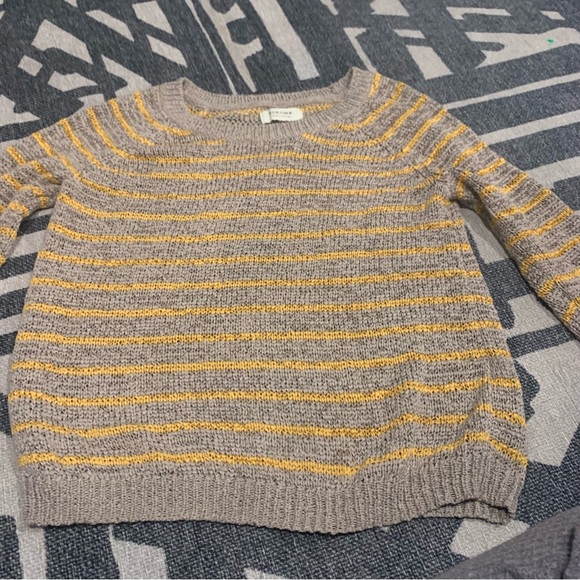 Cotton blend Sonoma striped sweater. - Picture 3 of 4